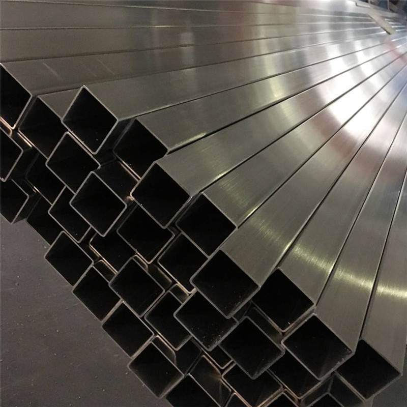景德镇精密冷拔316L不锈钢无缝方管